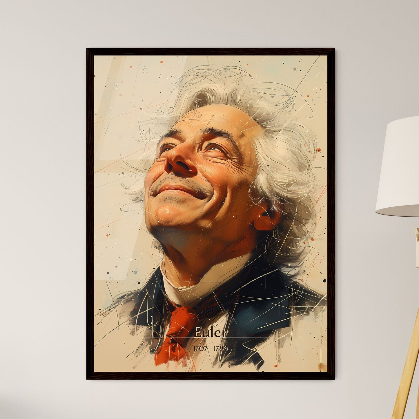 Euler - Framed Art Print