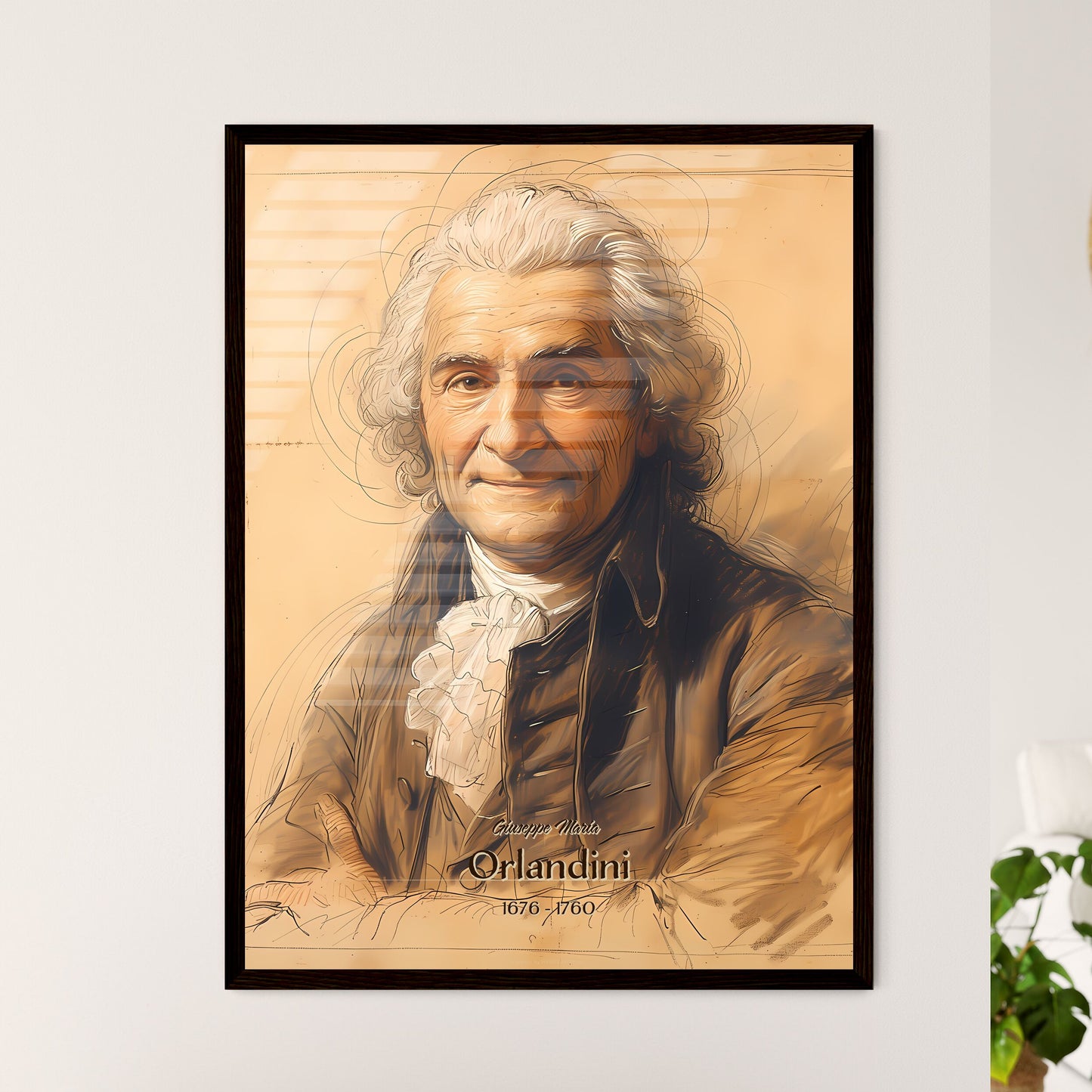 Giuseppe Maria Framed Print