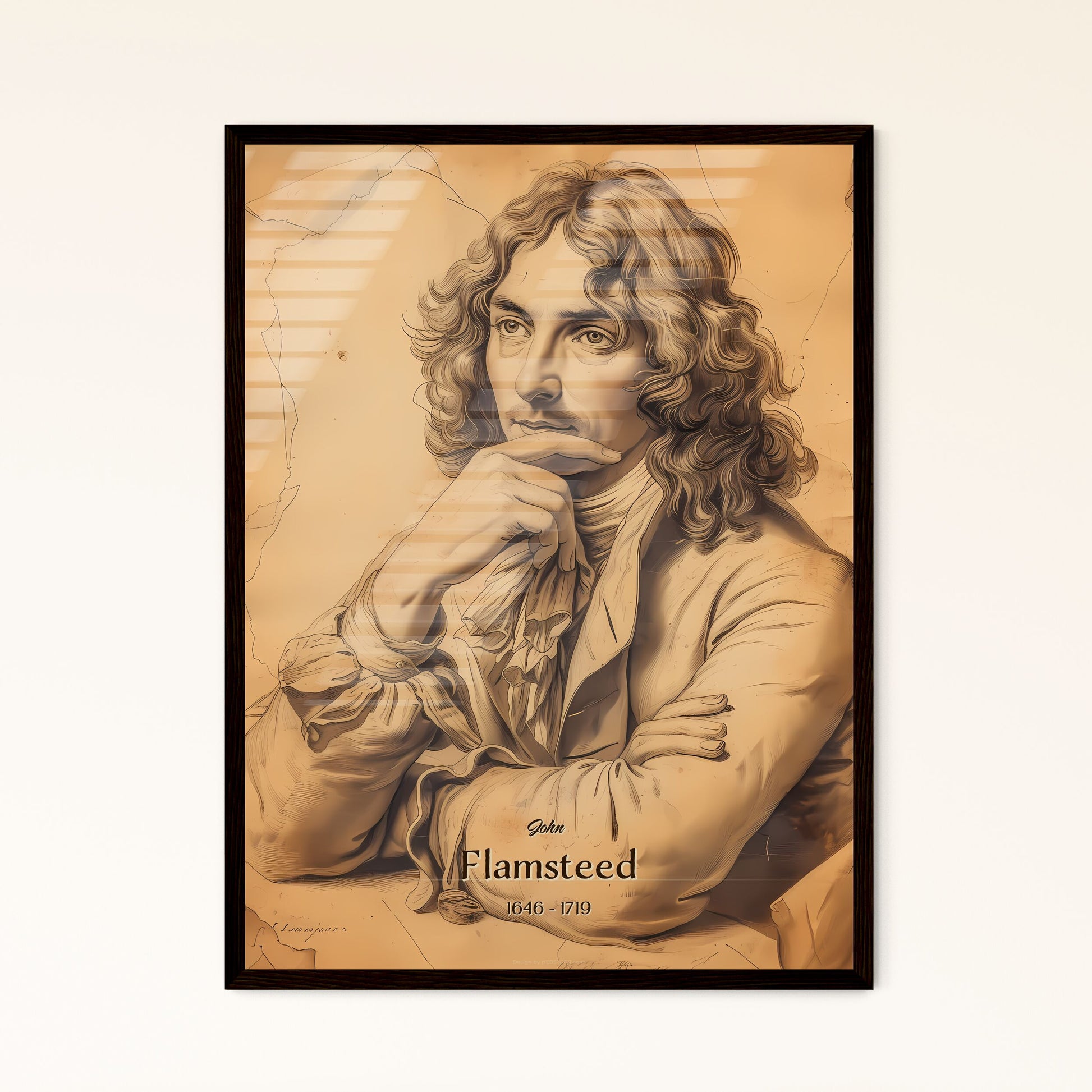 John - Framed Art Print