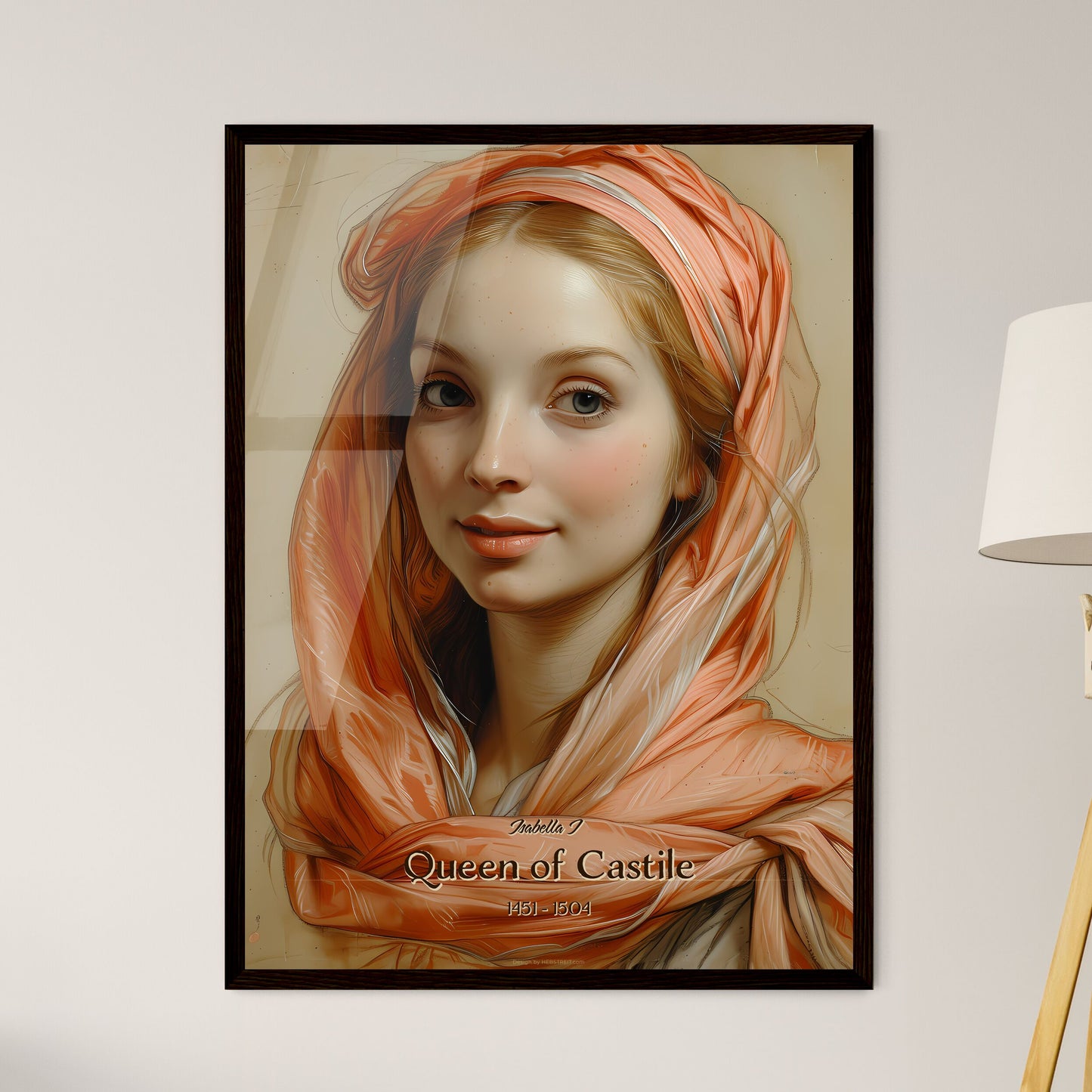 Isabella I - Framed Art Print