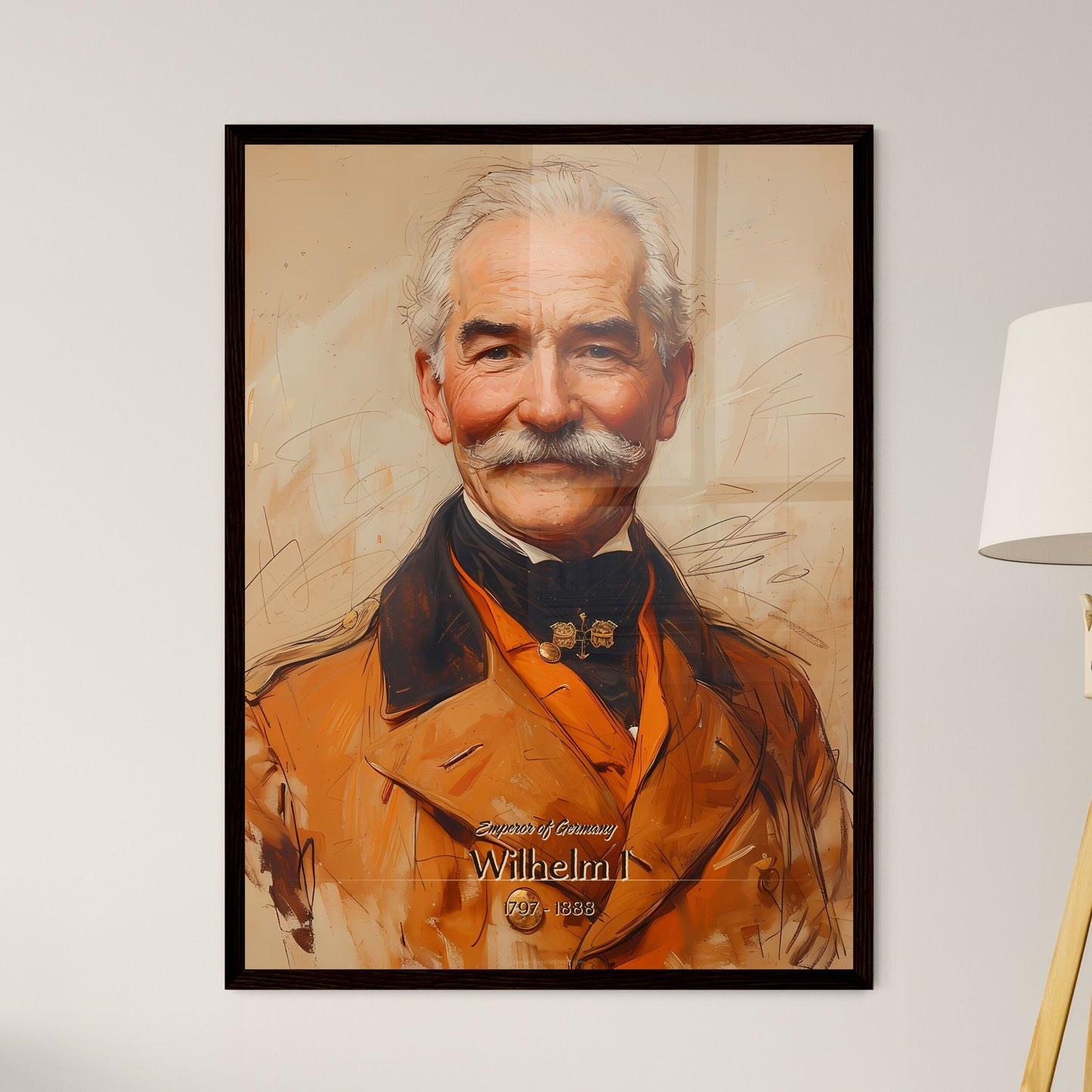 Emperor of Germany Framed Print
