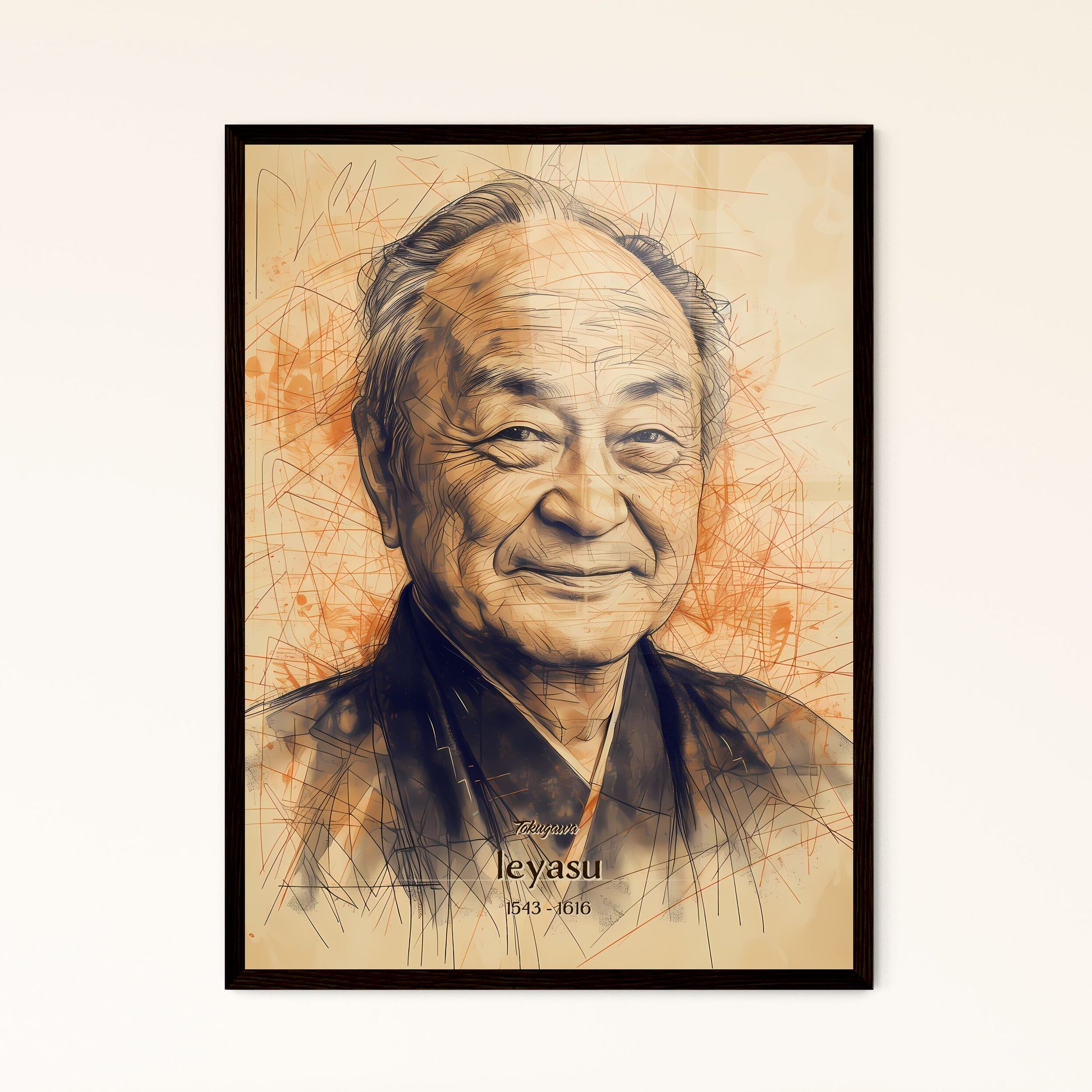 Tokugawa - Framed Art Print