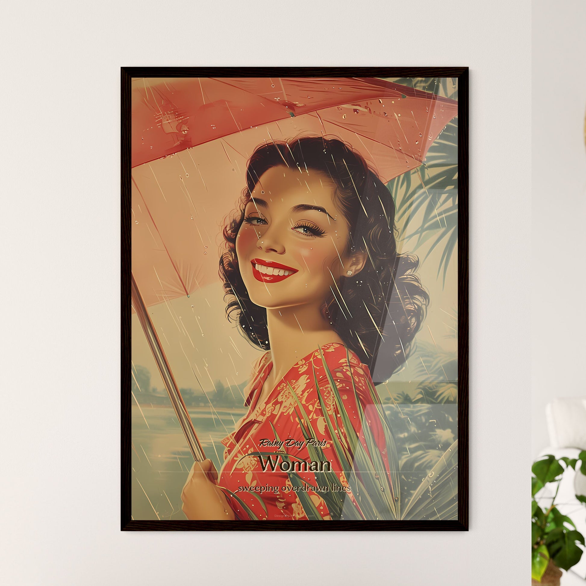 Rainy Day Paris - Framed Art Print