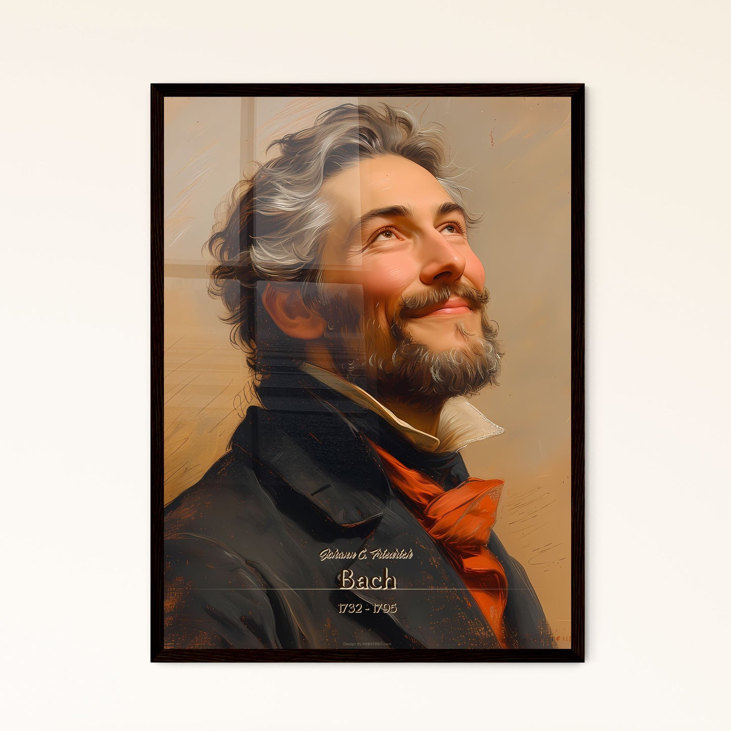 Johann C. Friedrich Framed Print