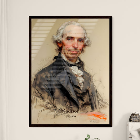James - Framed Art Print