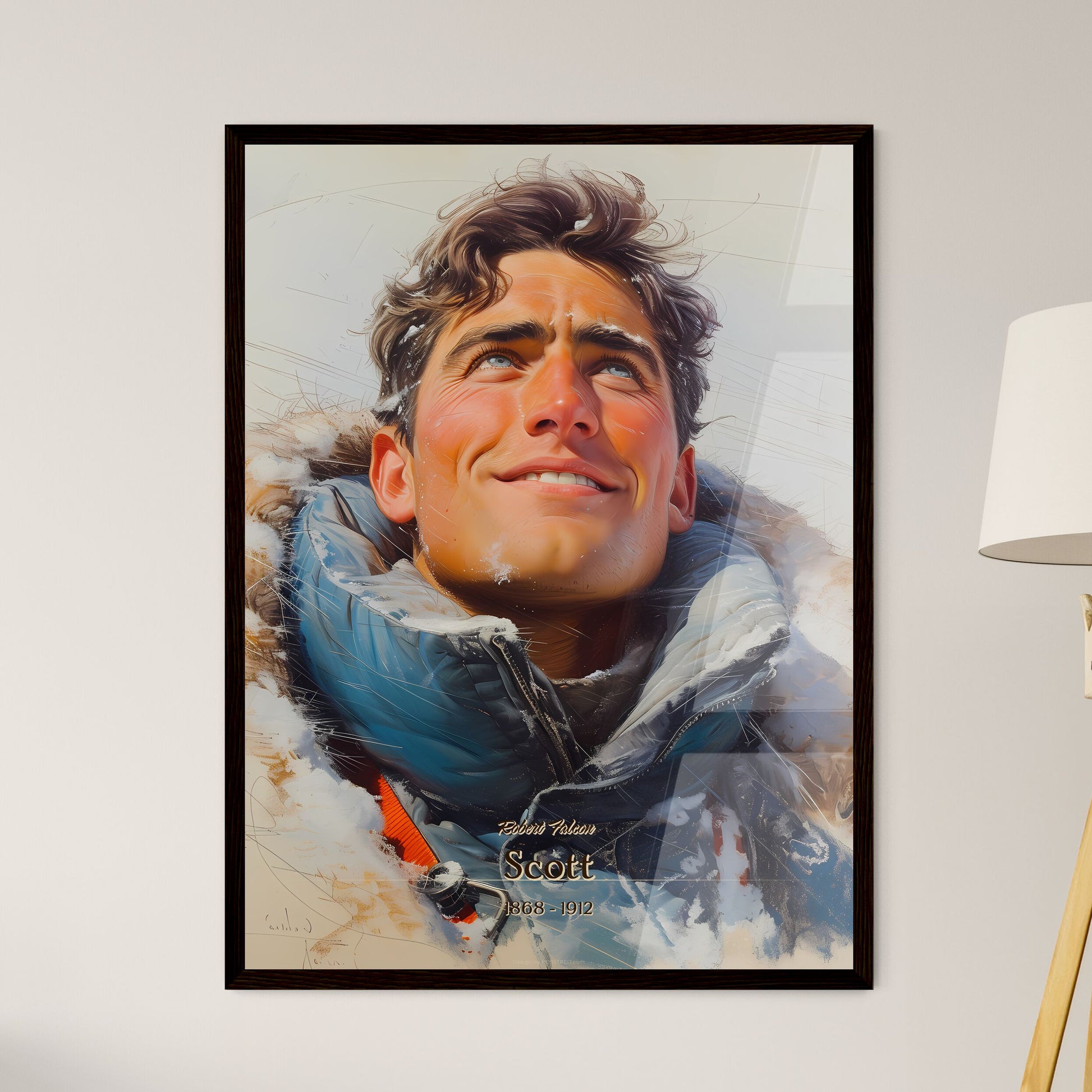 Robert Falcon - Framed Art Print