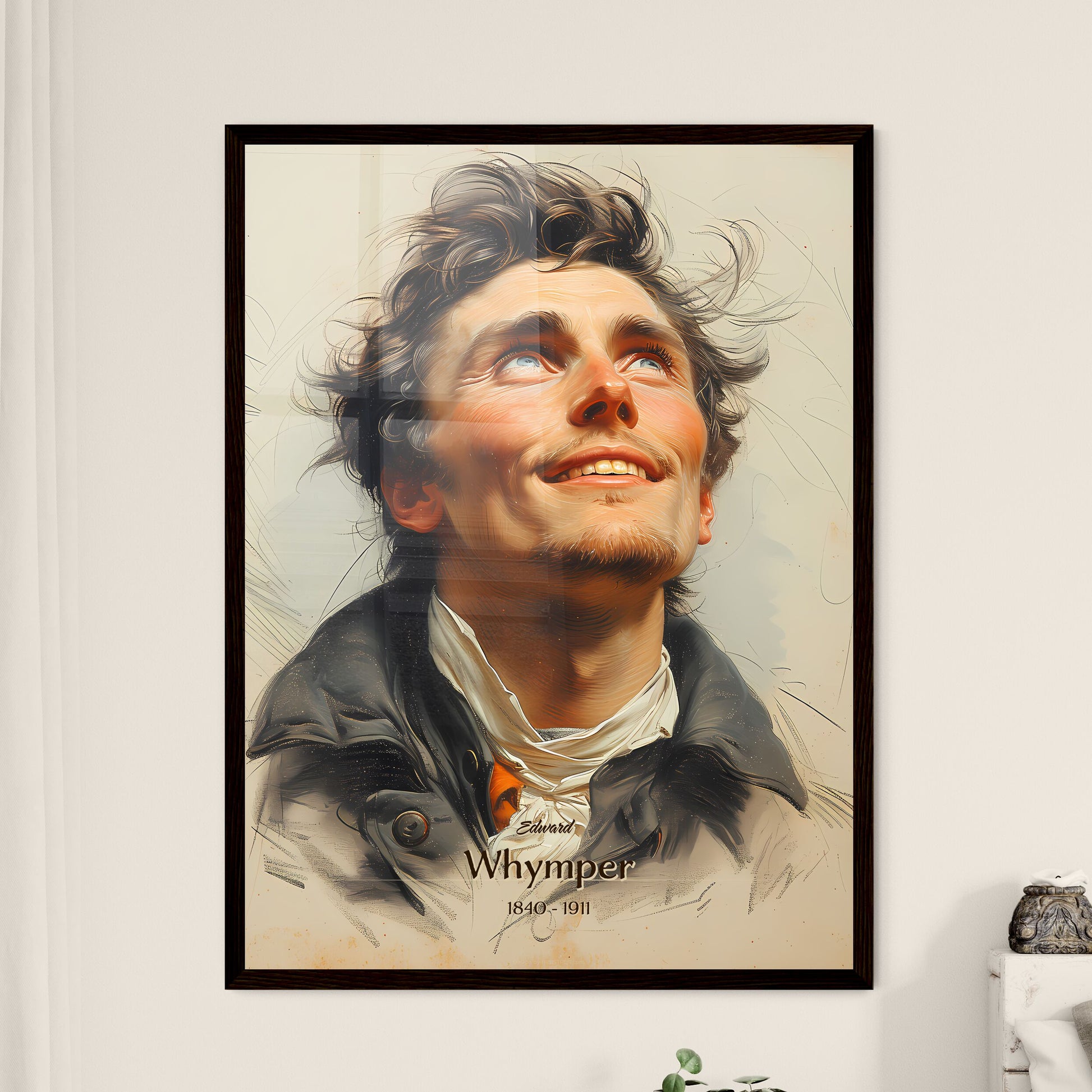 Edward - Framed Art Print