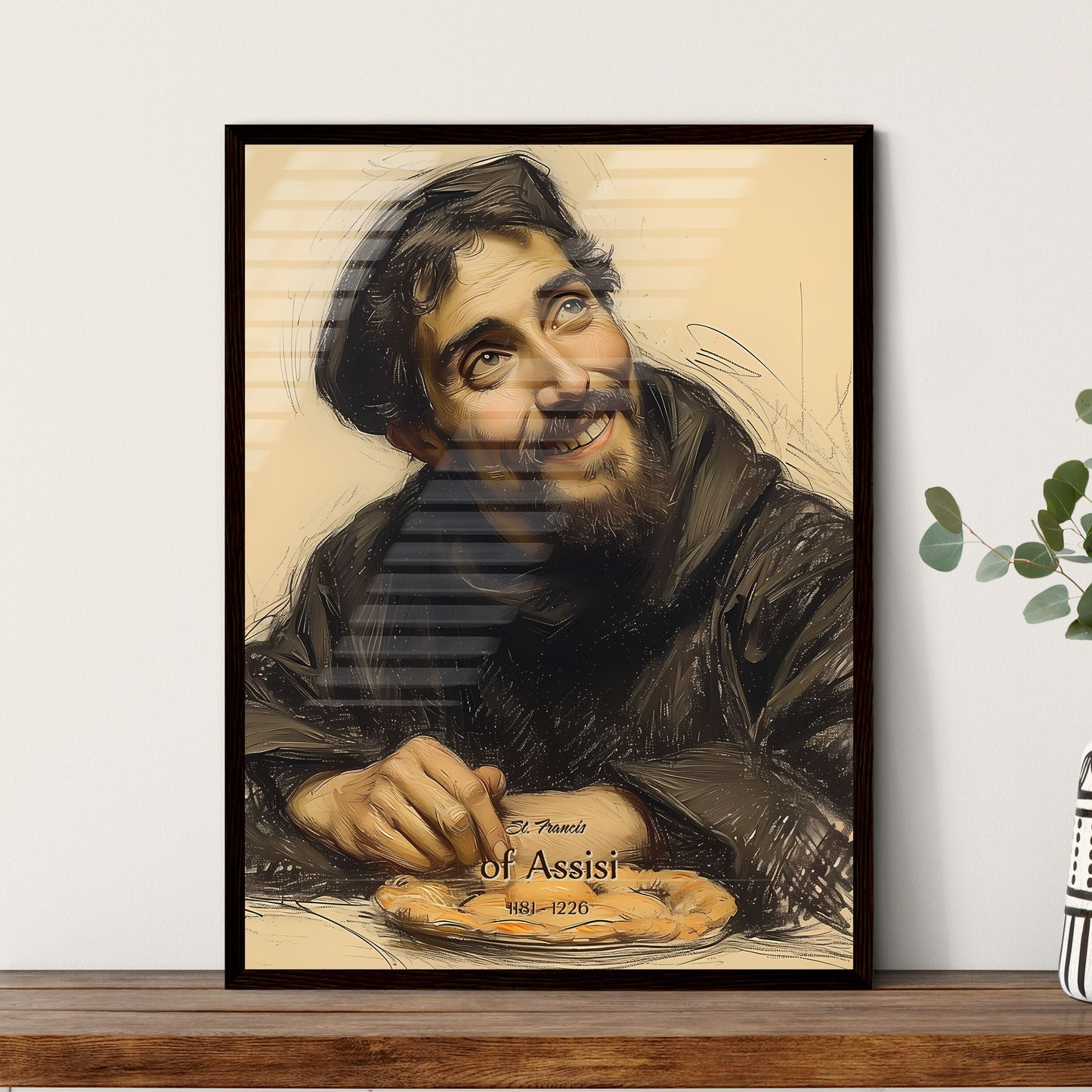 St. Francis Framed Print