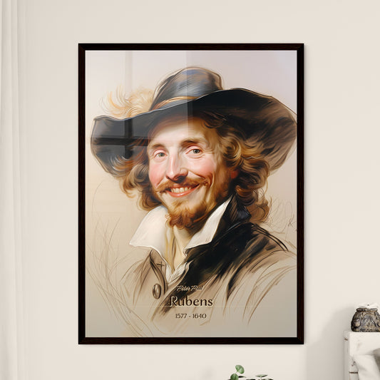 Peter Paul, Rubens, 1577 - 1640, A Poster of a man wearing a hat Default Title
