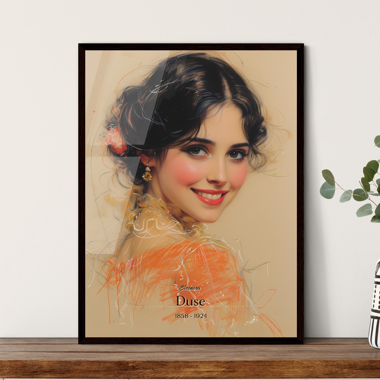 Eleonora - Framed Art Print