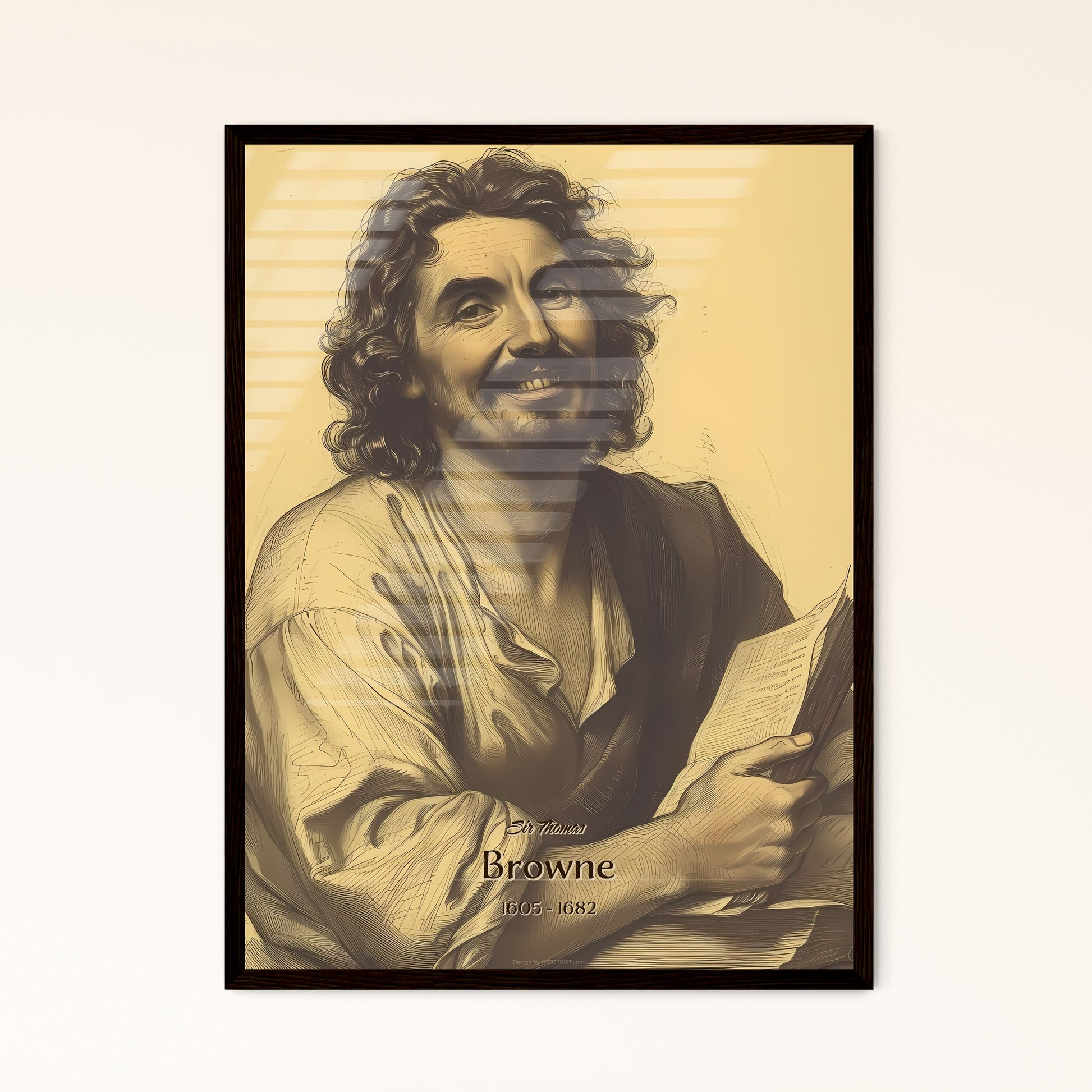 Sir Thomas - Framed Art Print