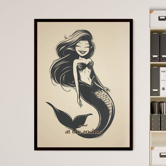 mermaid - Framed Art Print
