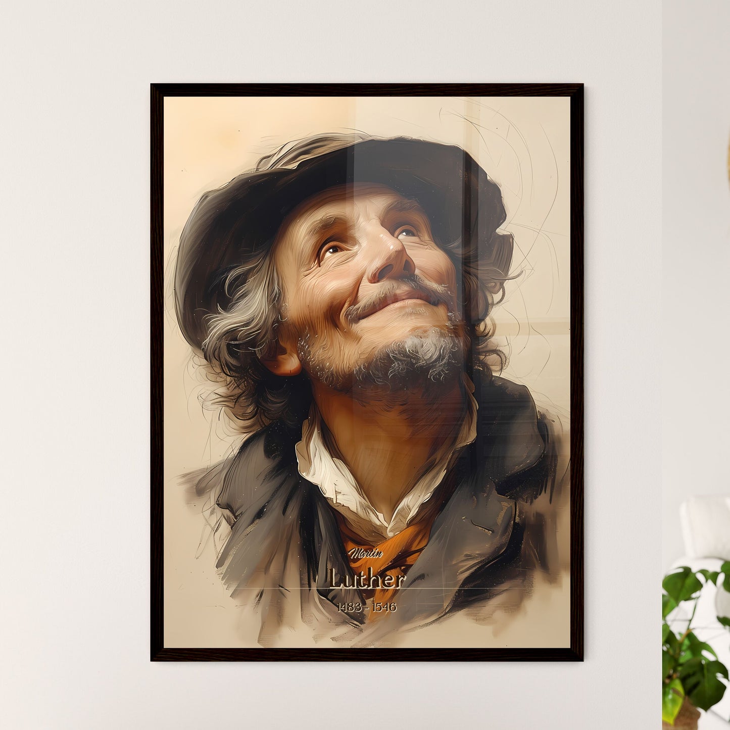 Martin - Framed Art Print