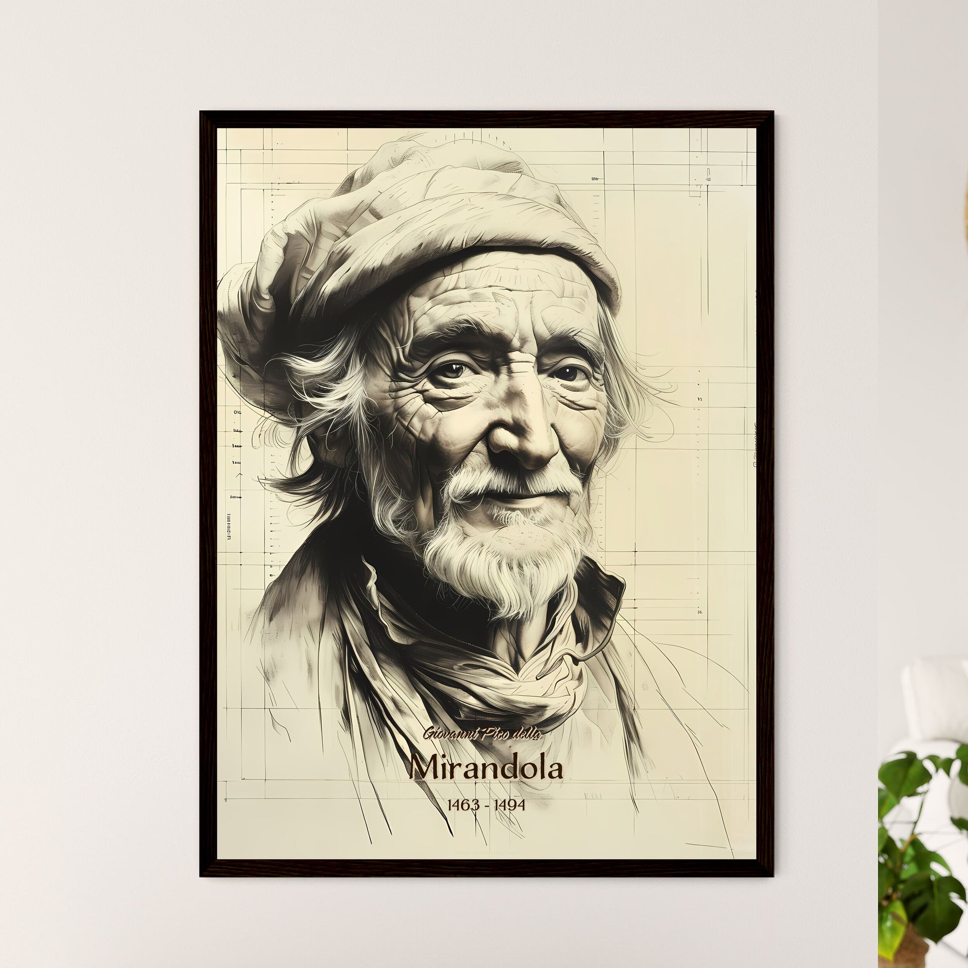 Giovanni Pico della  Framed Print