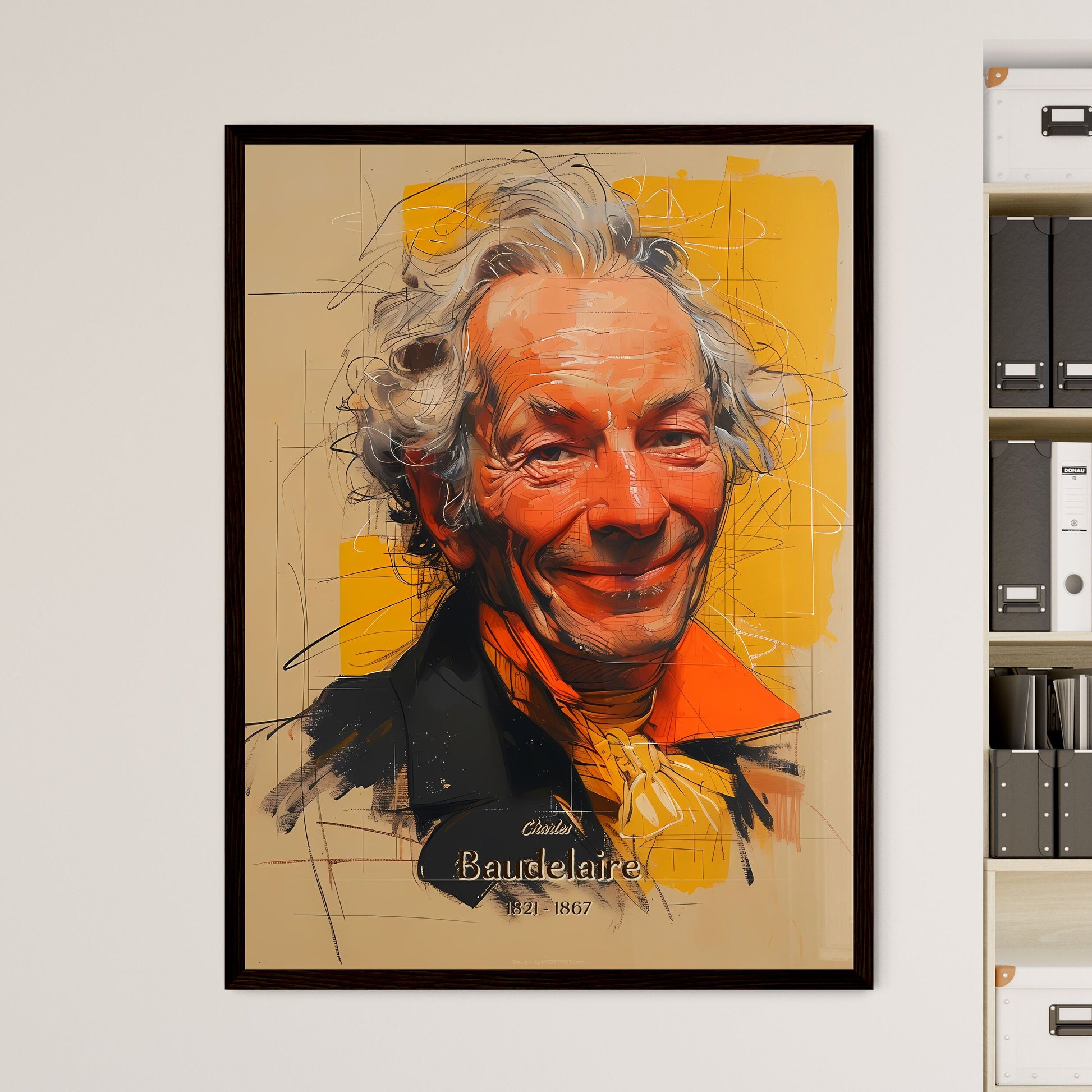 Charles - Framed Art Print