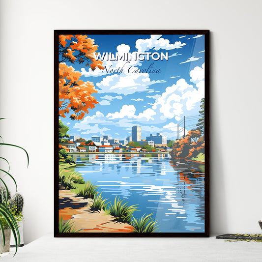 Wilmington, North Carolina, A Poster of a water next to a city Default Title