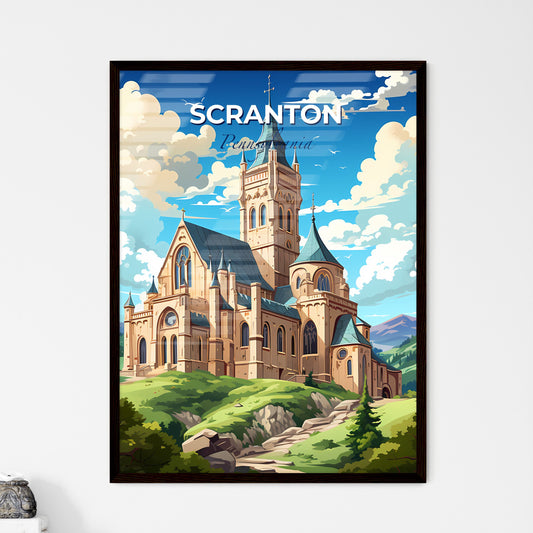 Scranton, Pennsylvania, A Poster of a castle on a hill Default Title