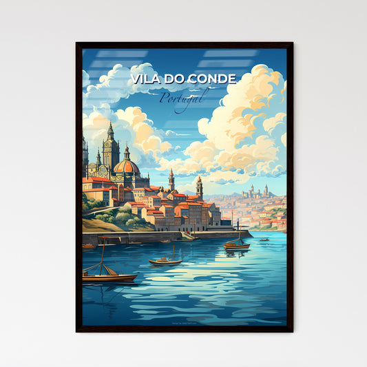 Vila Do Conde, Portugal, A Poster of a city by the water Default Title