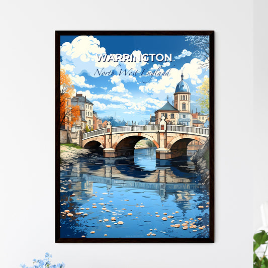 Warrington, North West England, A Poster of a bridge over a river Default Title