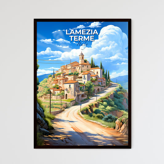 Lamezia Terme, Italy, A Poster of a road leading to a town Default Title