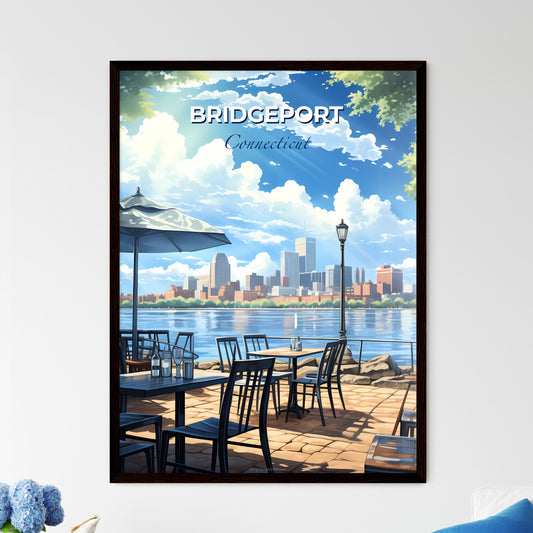 Bridgeport, Connecticut, A Poster of a city by the water Default Title