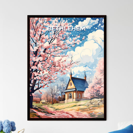 Bethlehem, Pennsylvania, A Poster of a house with a tree in the background Default Title
