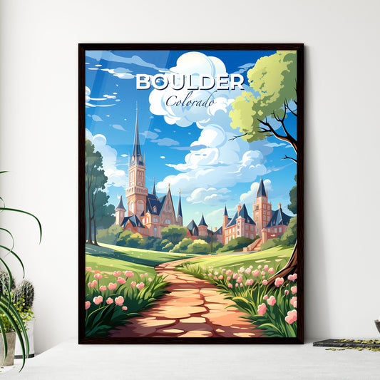 Boulder, Colorado, A Poster of a path leading to a castle Default Title