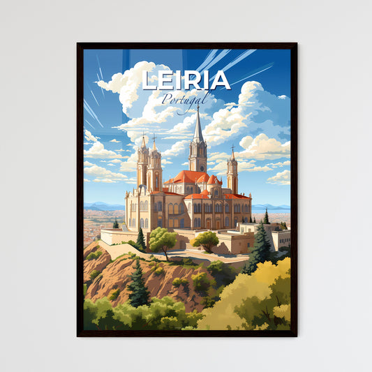 Leiria, Portugal, A Poster of a castle on a hill Default Title