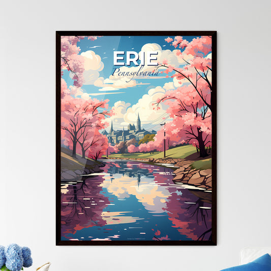 Erie, Pennsylvania, A Poster of a lively and colourful cityscape Default Title