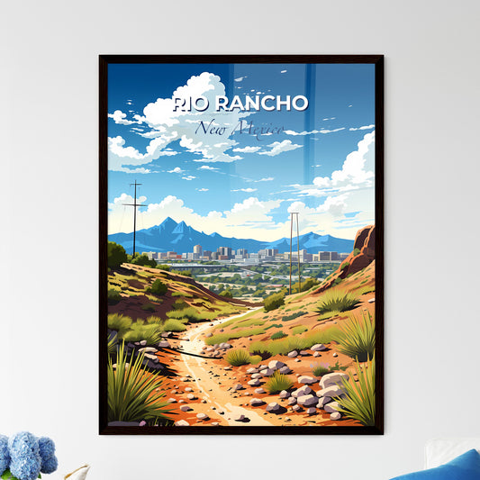 Rio Rancho, New Mexico, A Poster of a landscape of a city Default Title