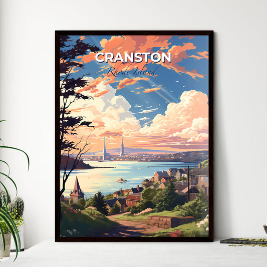 Cranston, Rhode Island, A Poster of a city by the water Default Title
