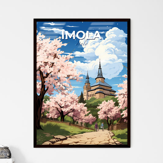 Imola, Italy, A Poster of a lively and colourful cityscape Default Title