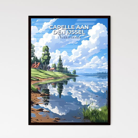 Capelle Aan Den Ijssel, Netherlands, A Poster of a lively and colourful cityscape Default Title