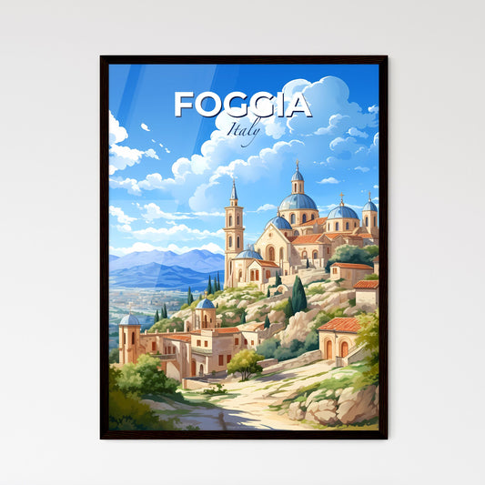 Foggia, Italy, A Poster of a lively and colourful cityscape Default Title