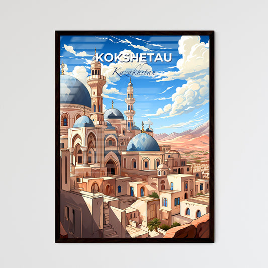 Kokshetau, Kazakhstan, A Poster of a cartoon of a city Default Title