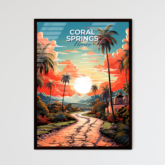 Coral Springs, Florida, A Poster of a road leading to a building Default Title