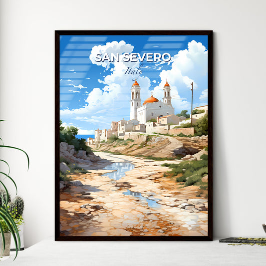 San Severo, Italy, A Poster of a road leading to a building Default Title