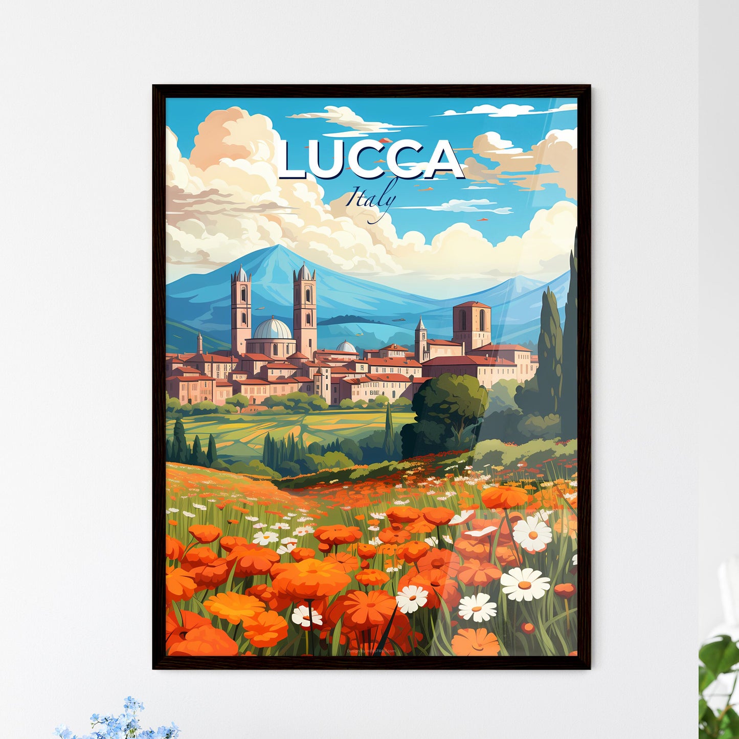 Lucca - Framed Art Print
