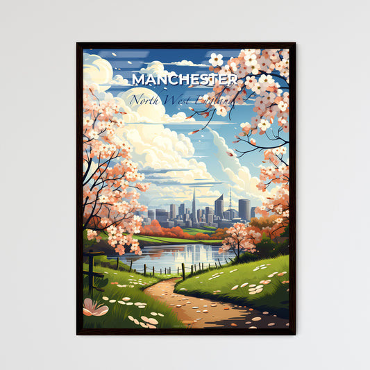 Manchester, North West England, A Poster of a path leading to a city Default Title