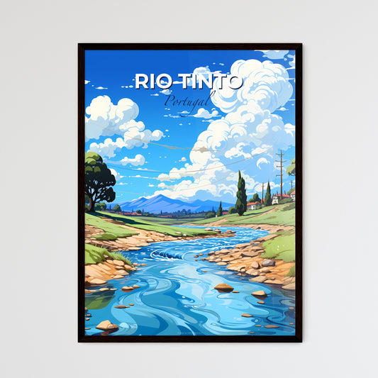 Rio Tinto, Portugal, A Poster of a river running through a valley Default Title