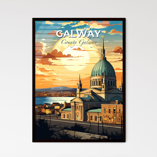 Galway, County Galway, A Poster of a building with a dome and a body of water in front of it Default Title