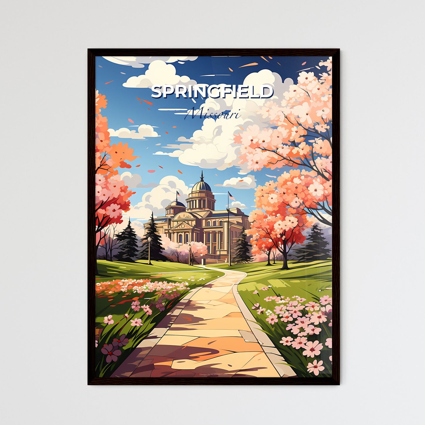 Springfield, Missouri, A Poster of a path leading to a building Default Title