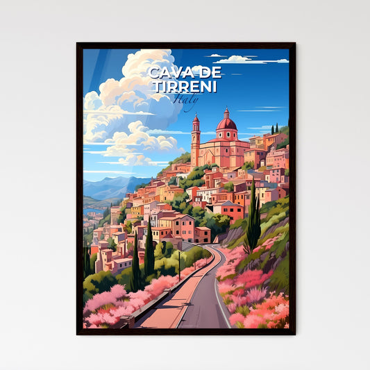 Cava De Tirreni, Italy, A Poster of a road leading to a town Default Title