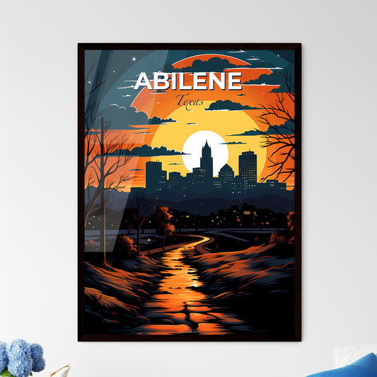 Abilene, Texas, A Poster of a river running through a city Default Title