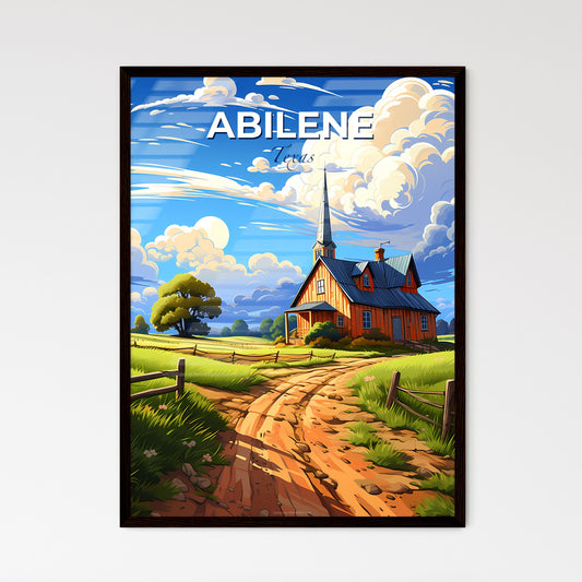 Abilene, Texas, A Poster of a house in a field Default Title