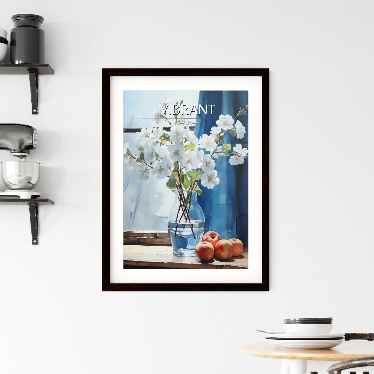 Painting Of Flowers In A Vase Art Print Default Title