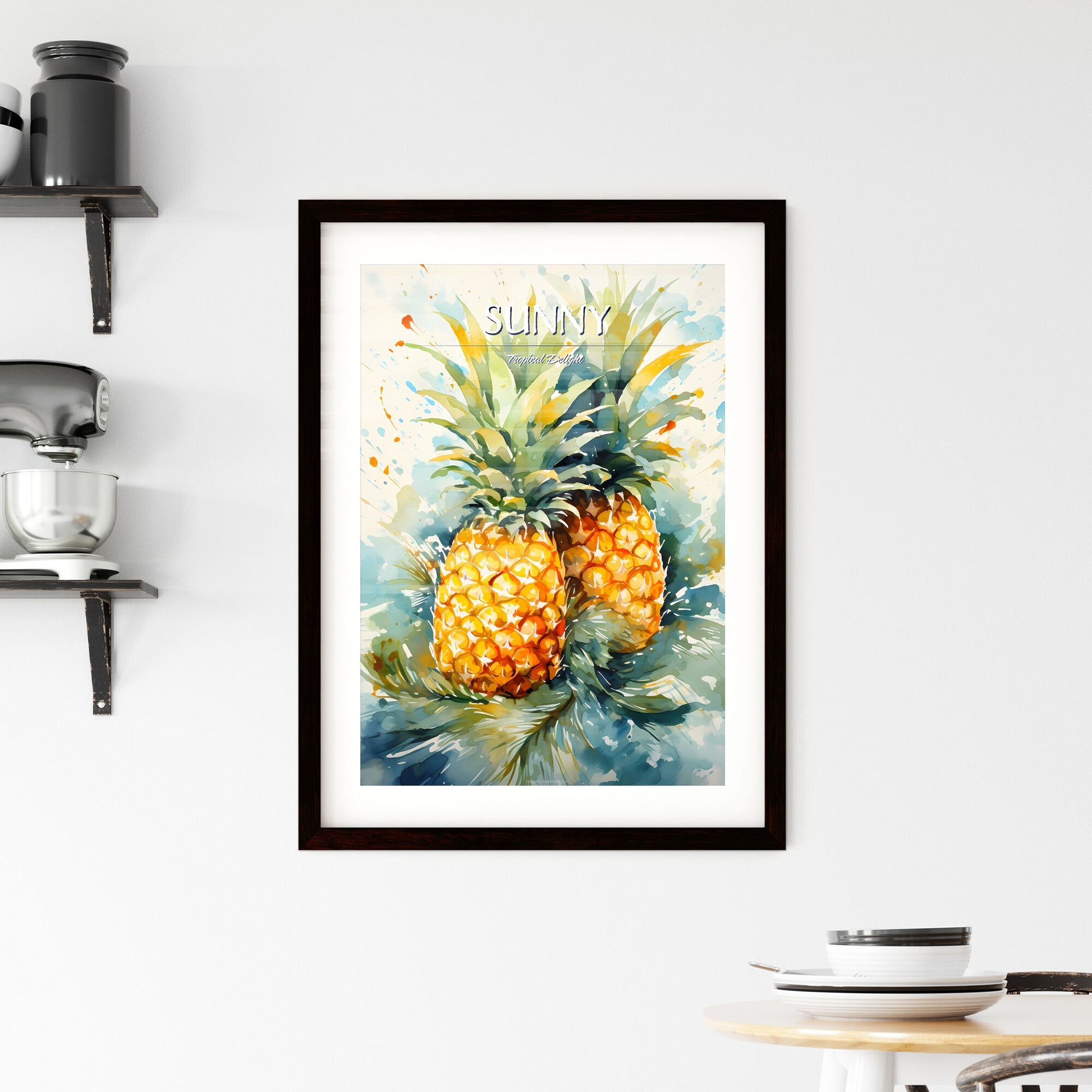 Pineapple Mimosa - A Watercolor Of Two Pineapples Default Title