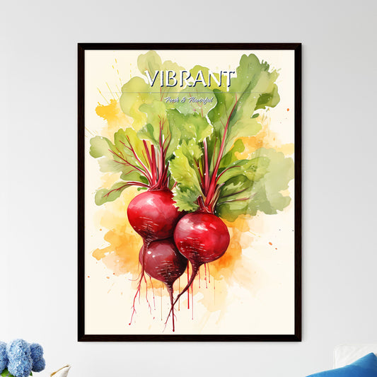Radish - A Watercolor Of A Bunch Of Beets Default Title