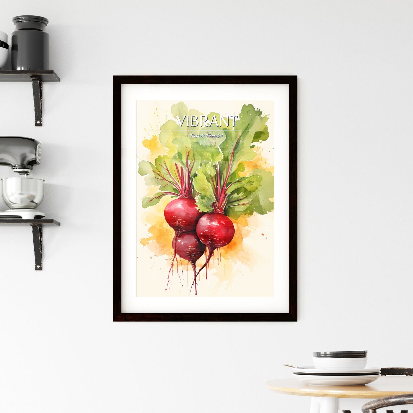 Radish - A Watercolor Of A Bunch Of Beets Default Title
