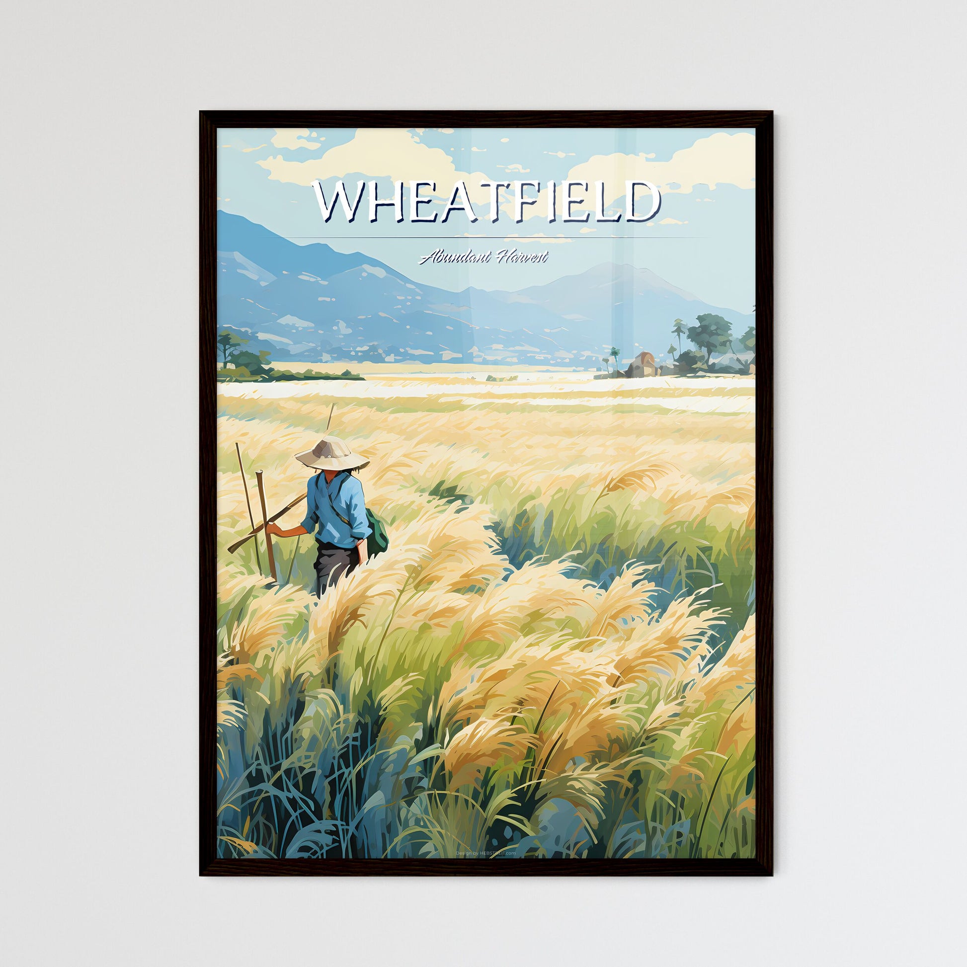 Vietnam - A Man In A Field Of Wheat Default Title